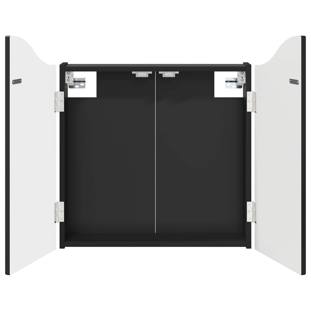 Darttavla Skåp Svart 56 x 12 x 63 cm Konstruerat trä