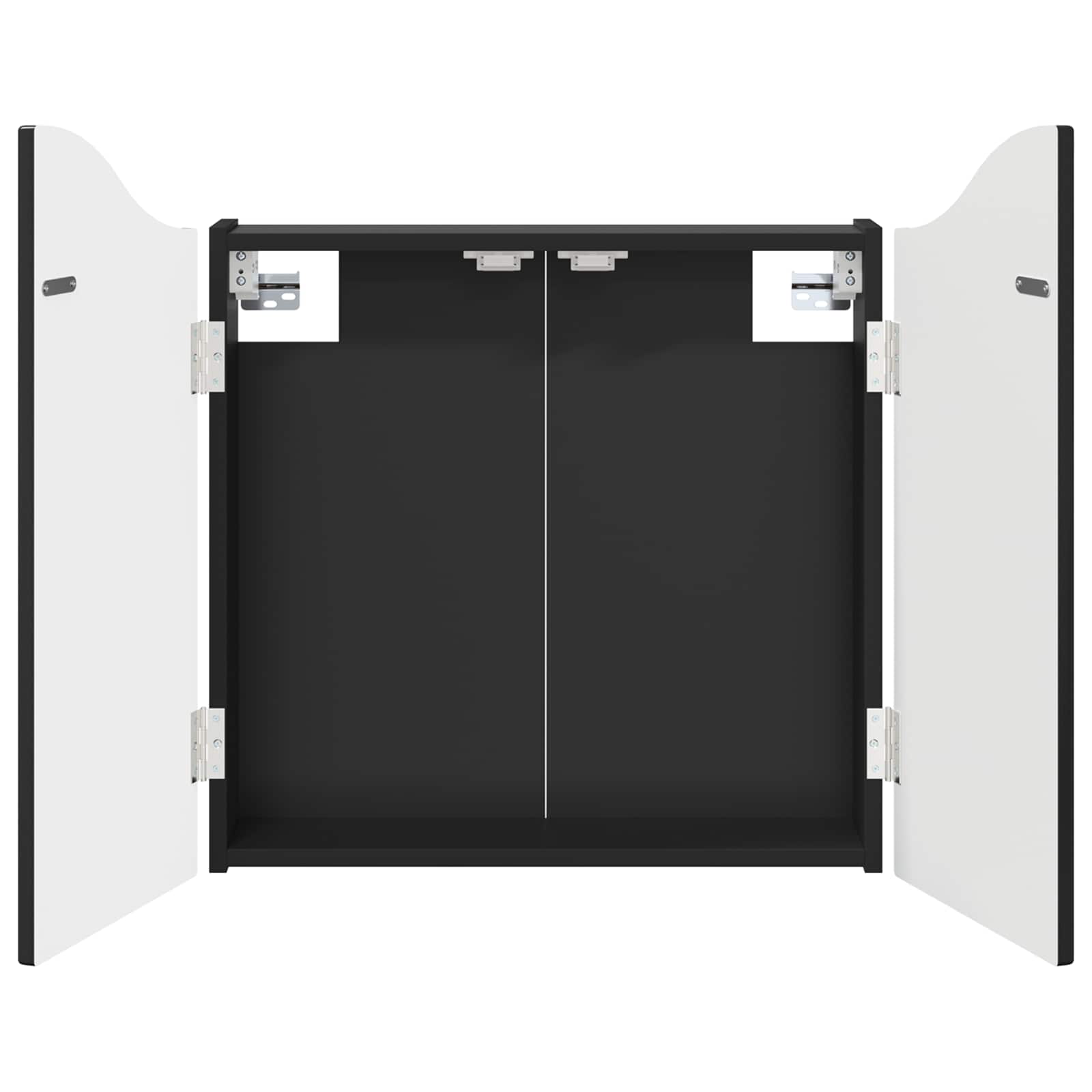 Darttavla Skåp Svart 56 x 12 x 63 cm Konstruerat trä