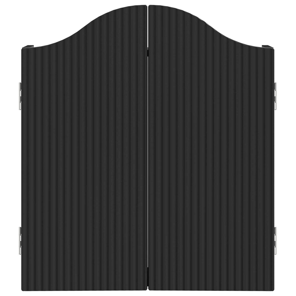 Darttavla Skåp Svart 56 x 12 x 63 cm Konstruerat trä