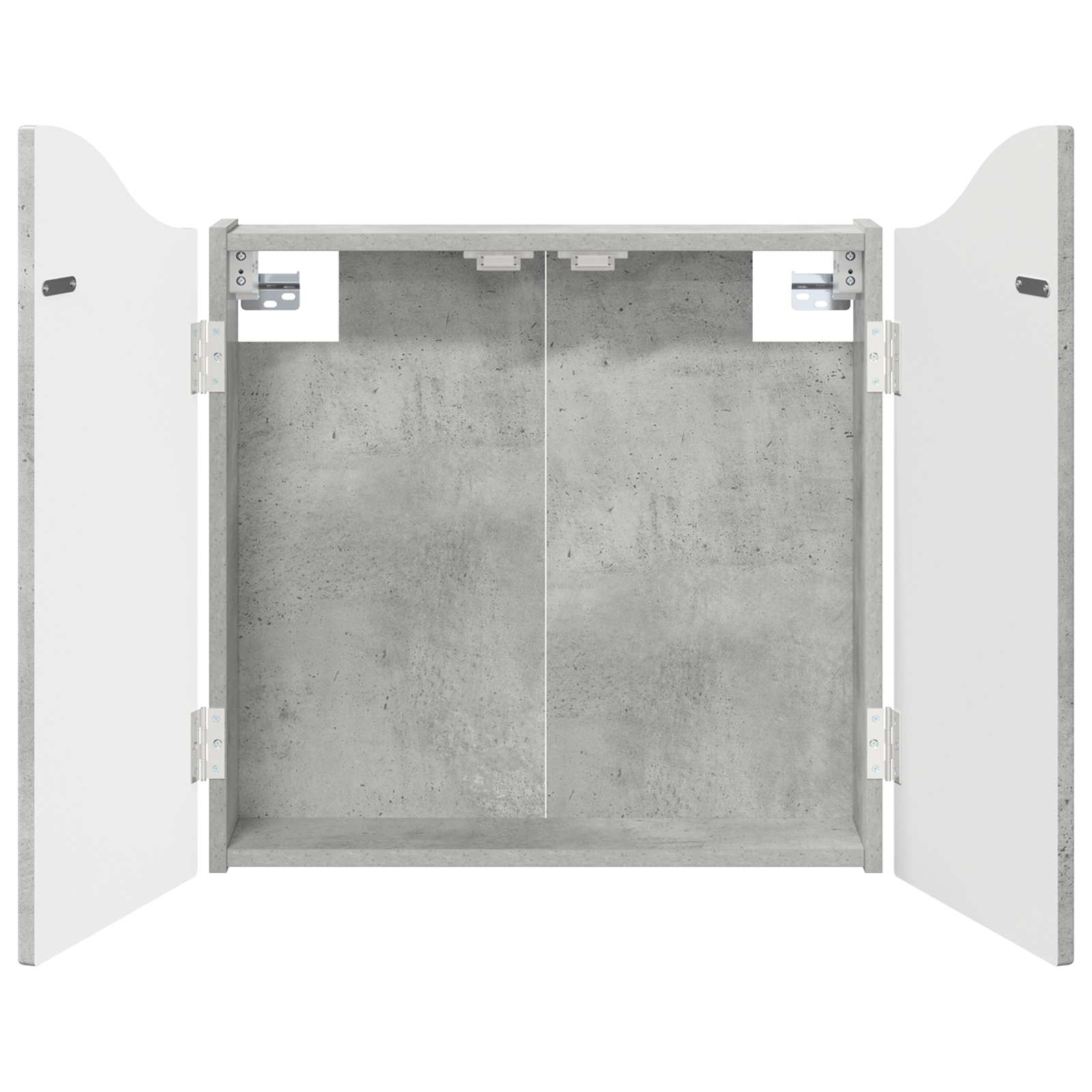 Darttavla Skåp Betonggrå 56 x 12 x 63 cm Konstruerat trä