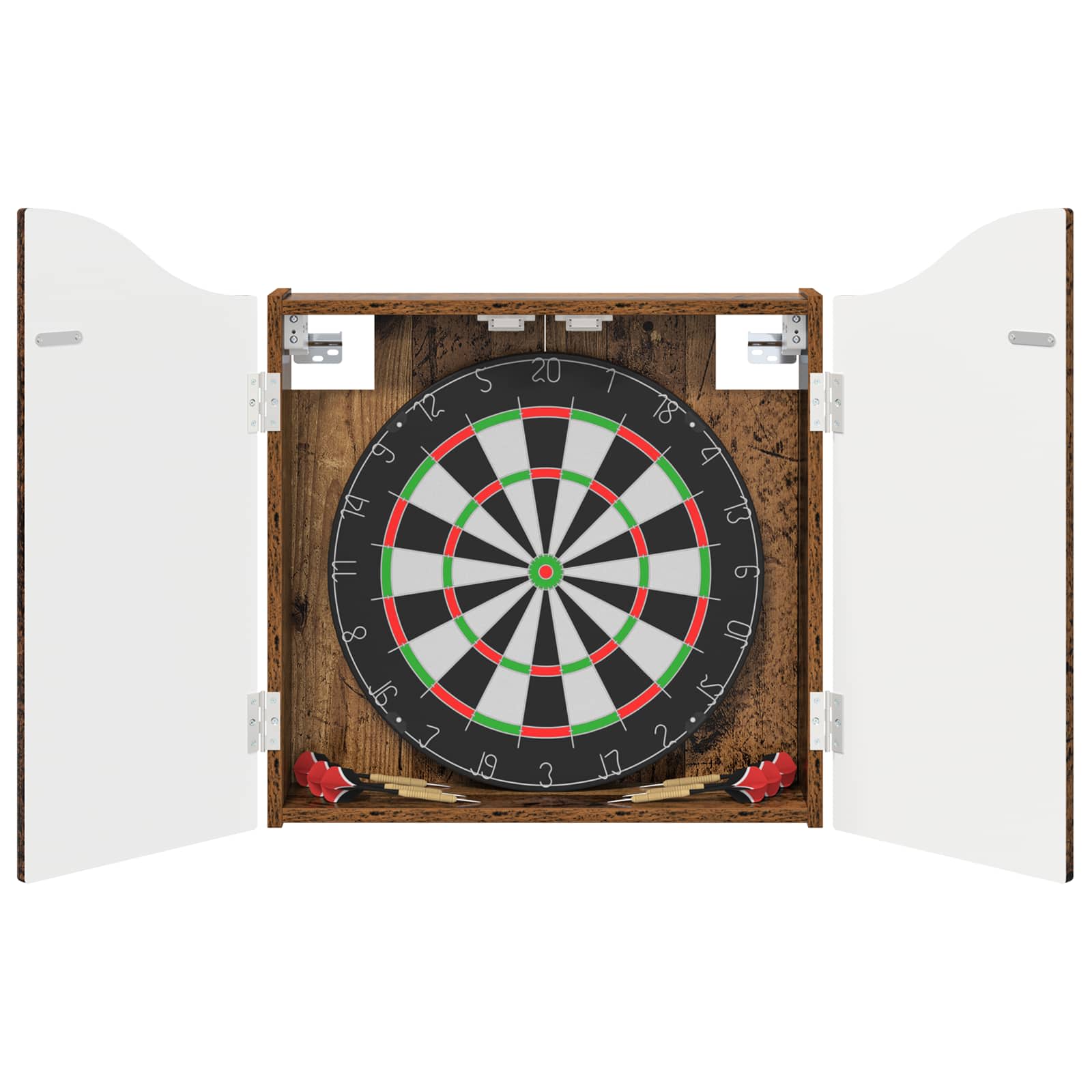 Darttavla Skåp Gammalt trä 56 x 12 x 63 cm Konstruerat trä