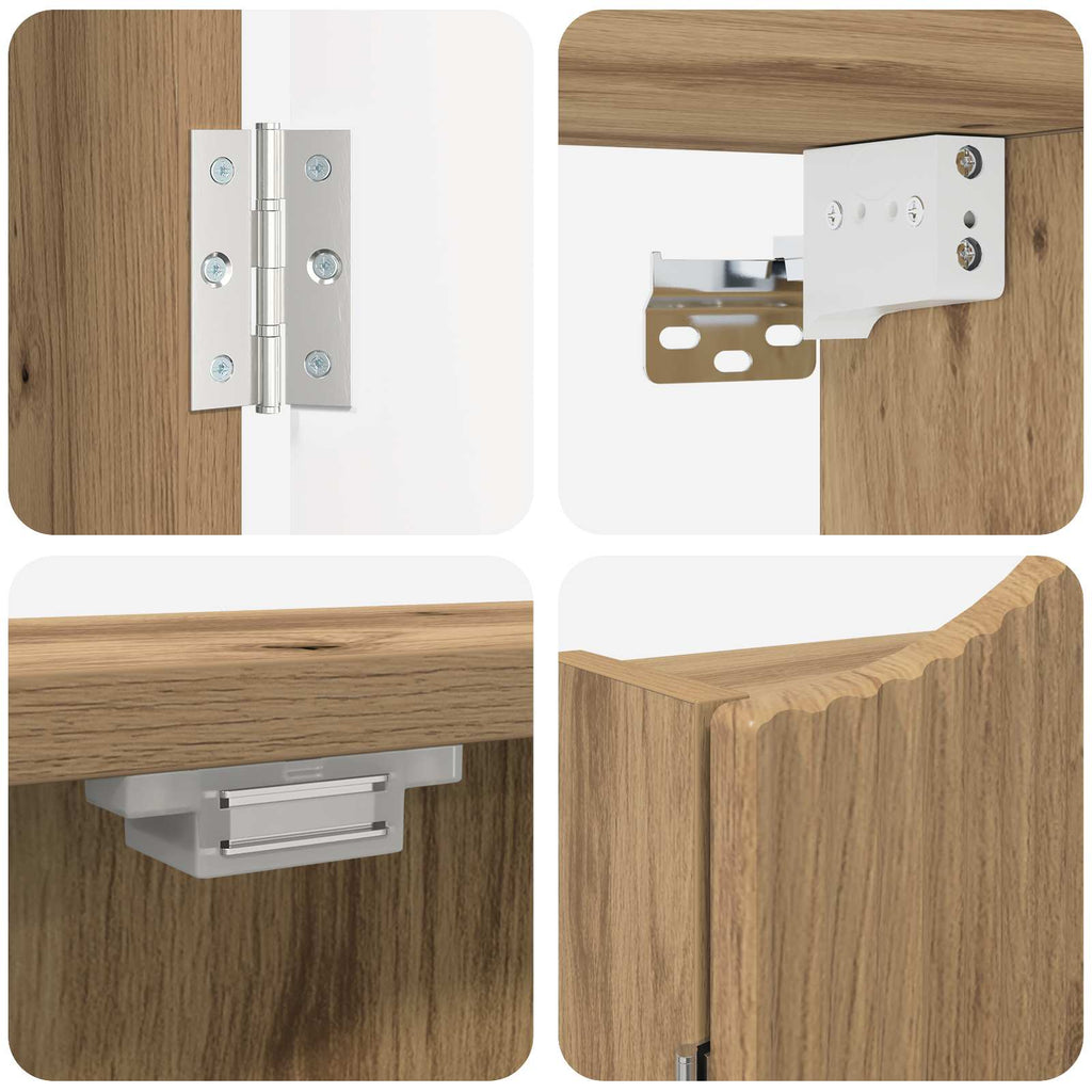 Darttavla Skåp Artisan-ek 56 x 12 x 63 cm Konstruerat trä