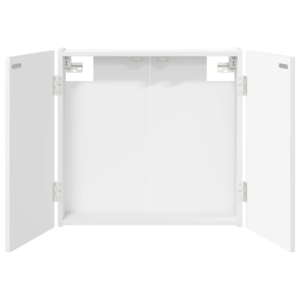 Darttavla Skåp Vit 56 x 12 x 53,5 cm Konstruerat trä