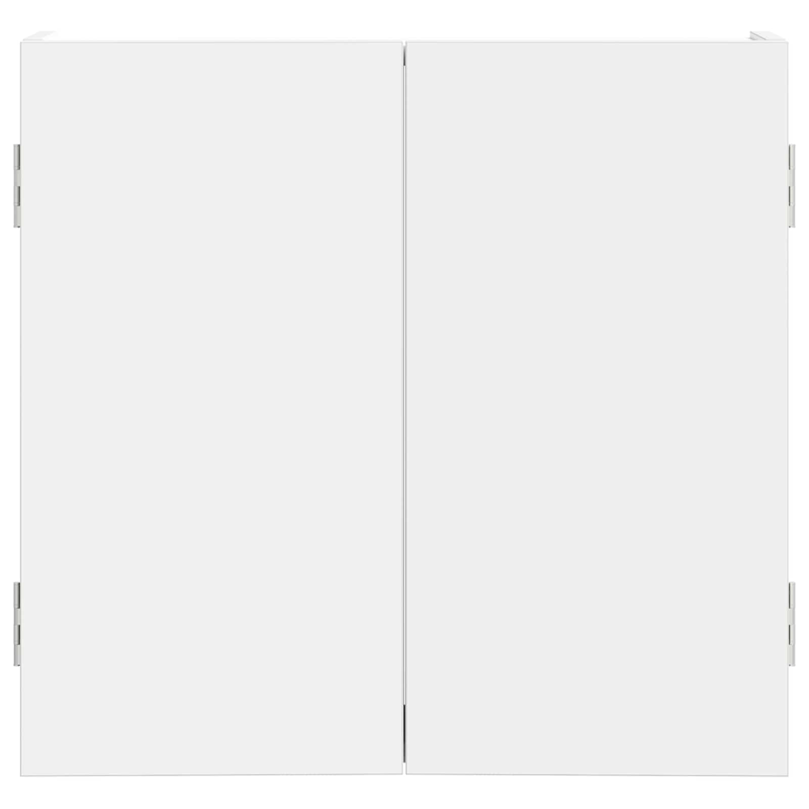 Darttavla Skåp Vit 56 x 12 x 53,5 cm Konstruerat trä