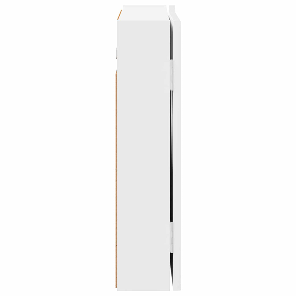 Darttavla Skåp Vit 56 x 12 x 53,5 cm Konstruerat trä