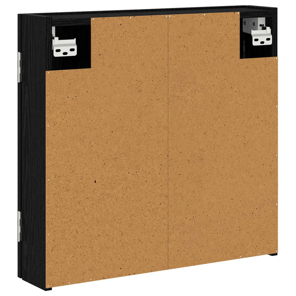 Darttavla Skåp Svart ek 56 x 12 x 53,5 cm Konstruerat trä