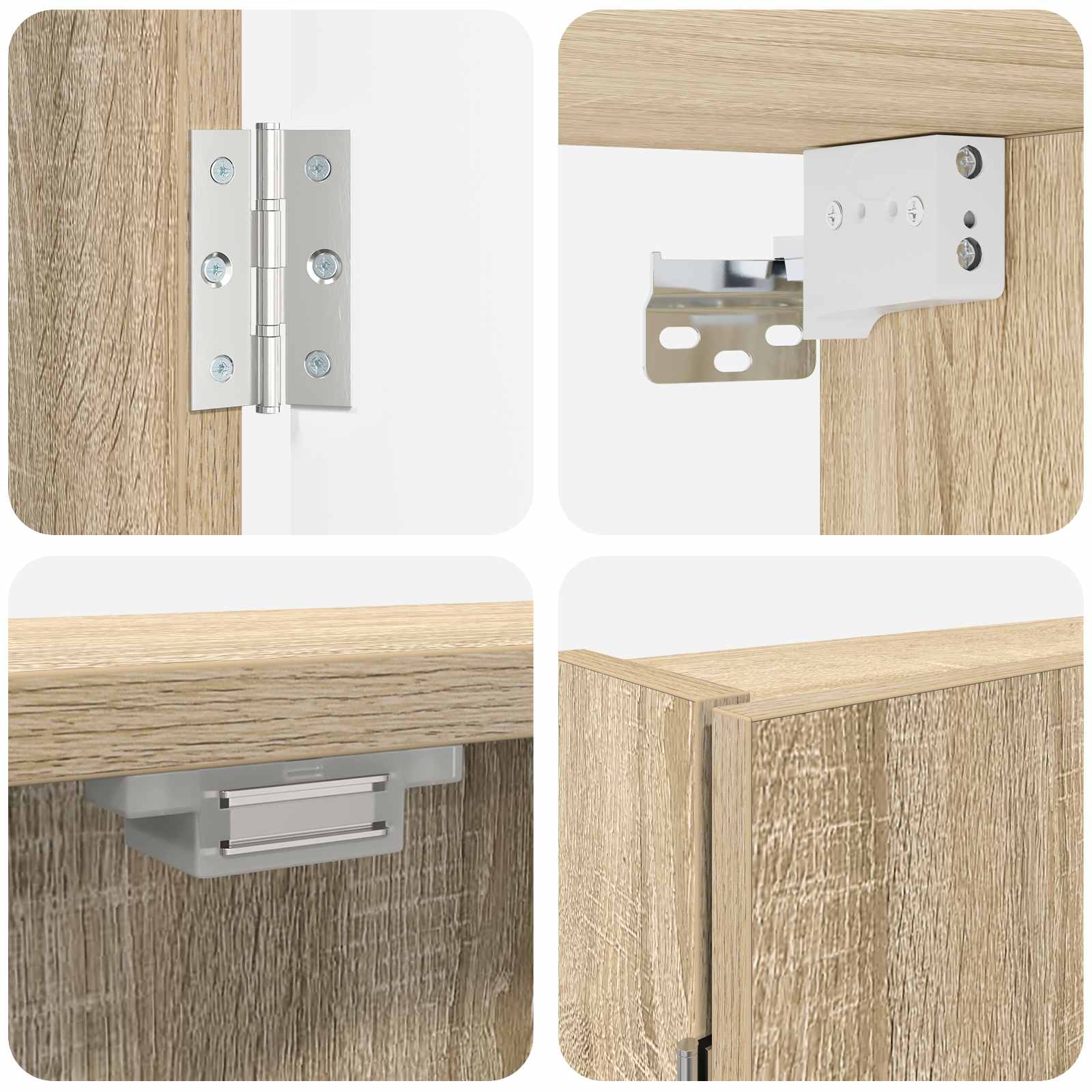Darttavla Skåp Sonoma-ek 56 x 12 x 53,5 cm Konstruerat trä