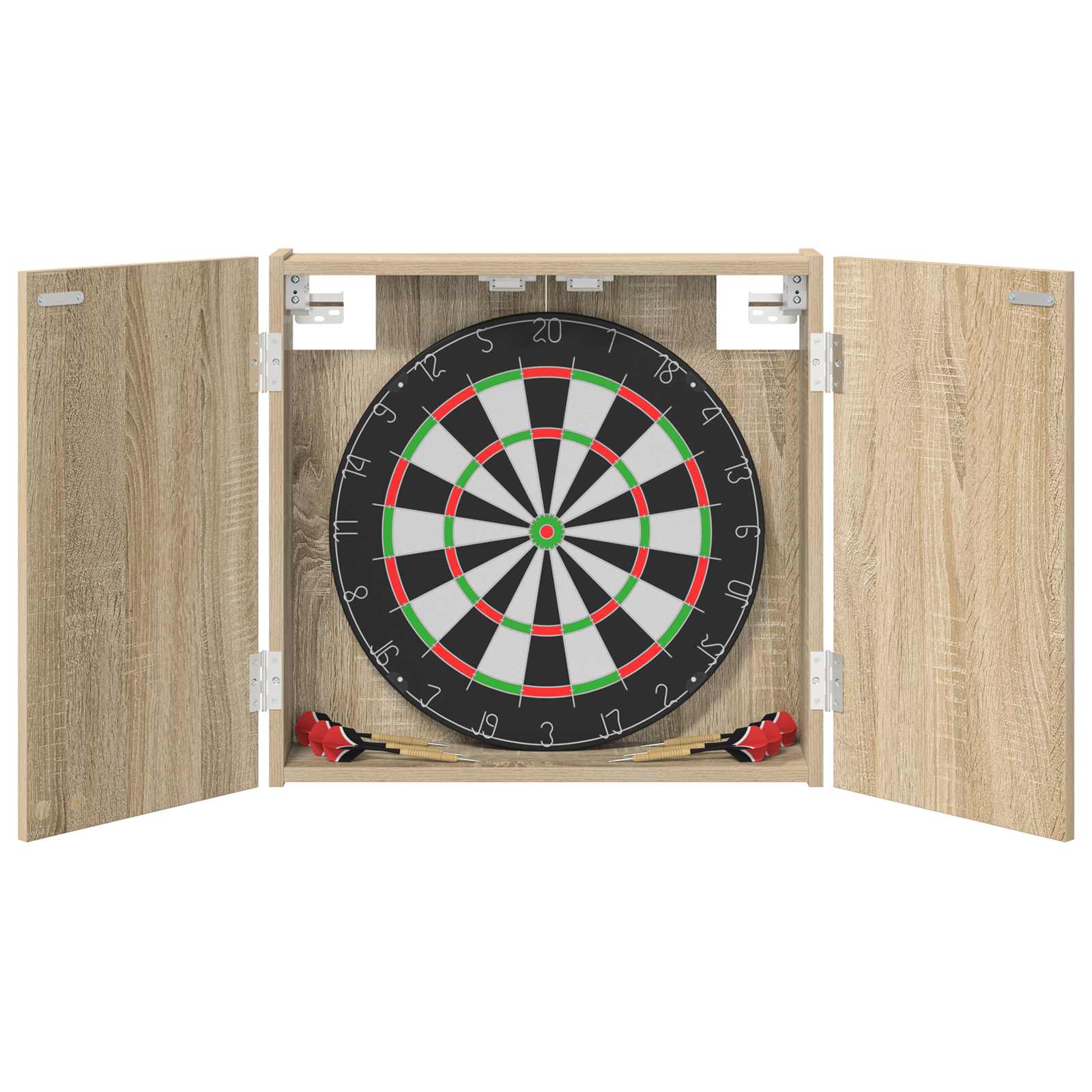 Darttavla Skåp Sonoma-ek 56 x 12 x 53,5 cm Konstruerat trä