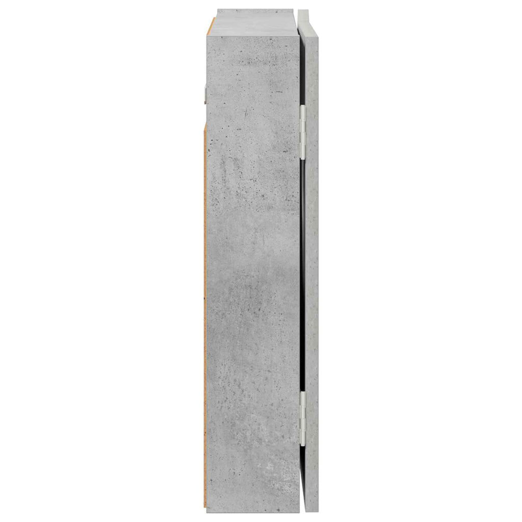 Darttavla Skåp Betonggrå 56 x 12 x 53,5 cm Konstruerat trä