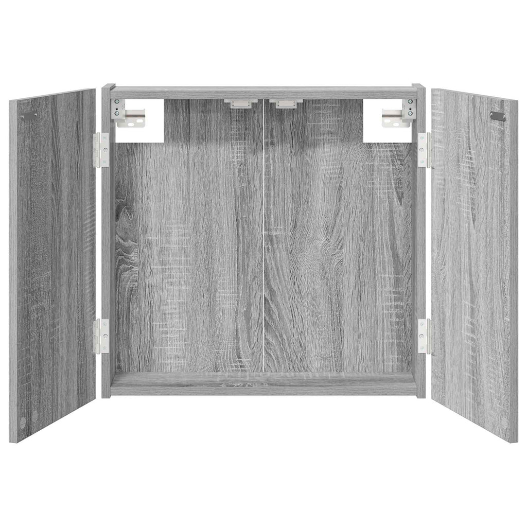 Darttavla Skåp Grå Sonoma 56 x 12 x 53,5 cm Konstruerat trä