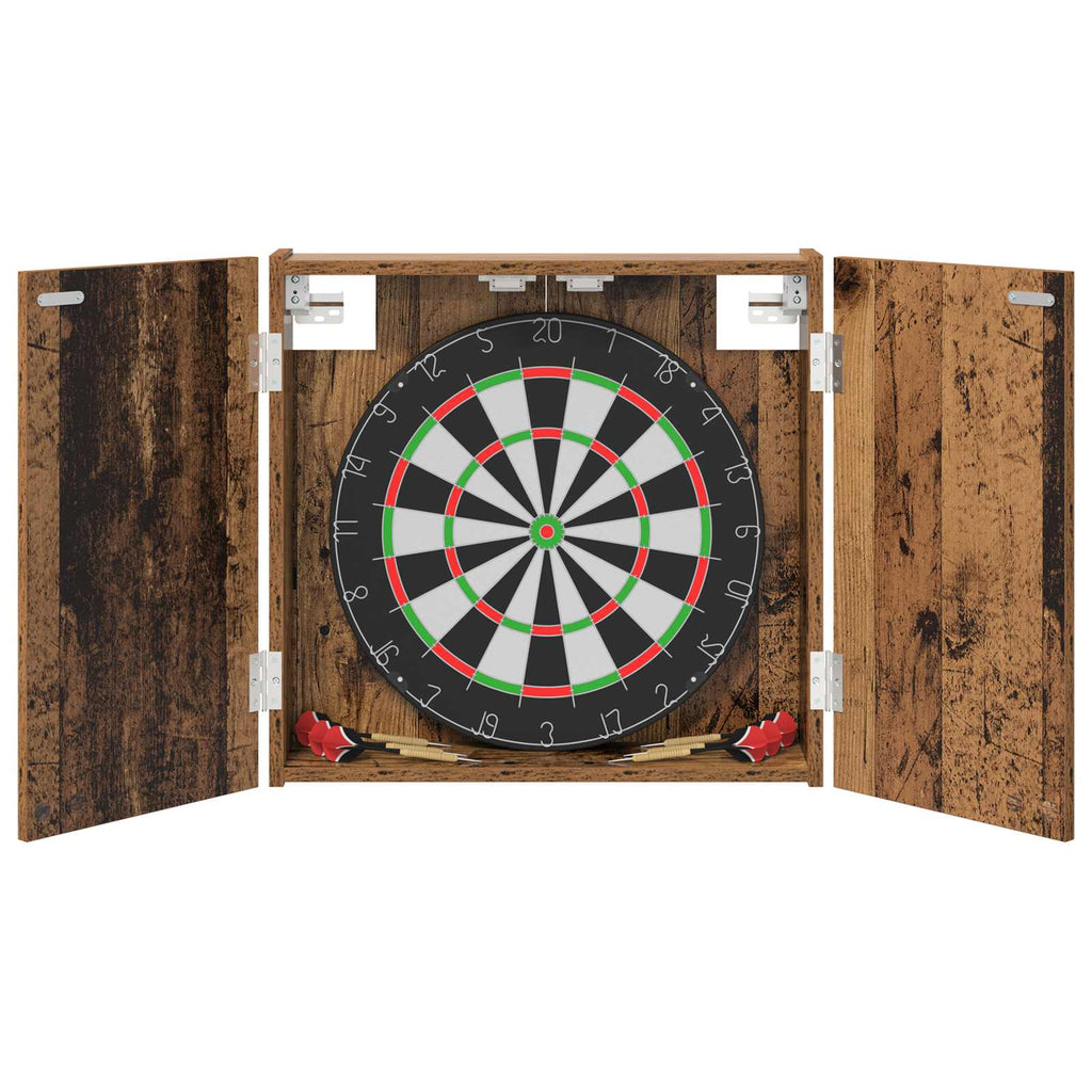 Darttavla Skåp Gammalt trä 56 x 12 x 53,5 cm Konstruerat trä