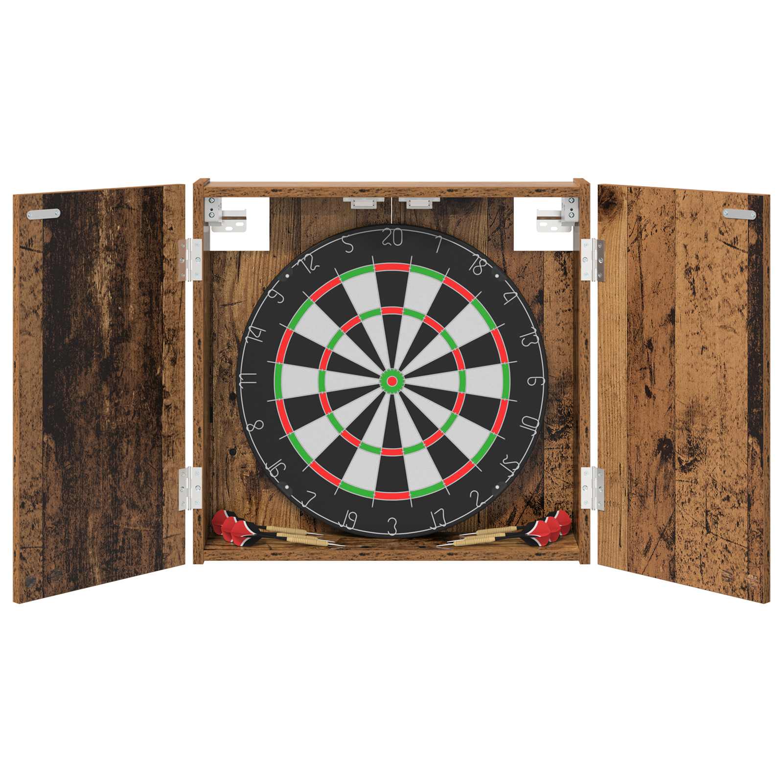 Darttavla Skåp Gammalt trä 56 x 12 x 53,5 cm Konstruerat trä