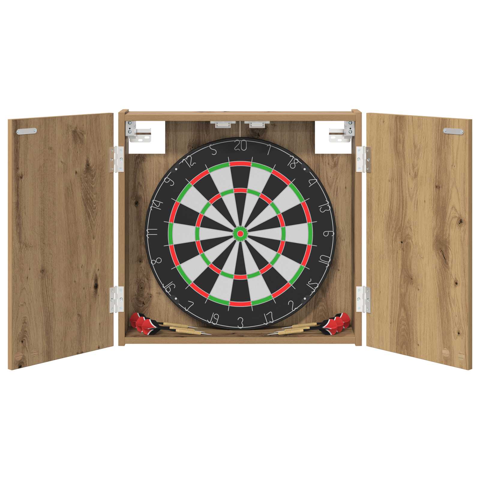 Darttavla Skåp Artisan-ek 56 x 12 x 53,5 cm Konstruerat trä
