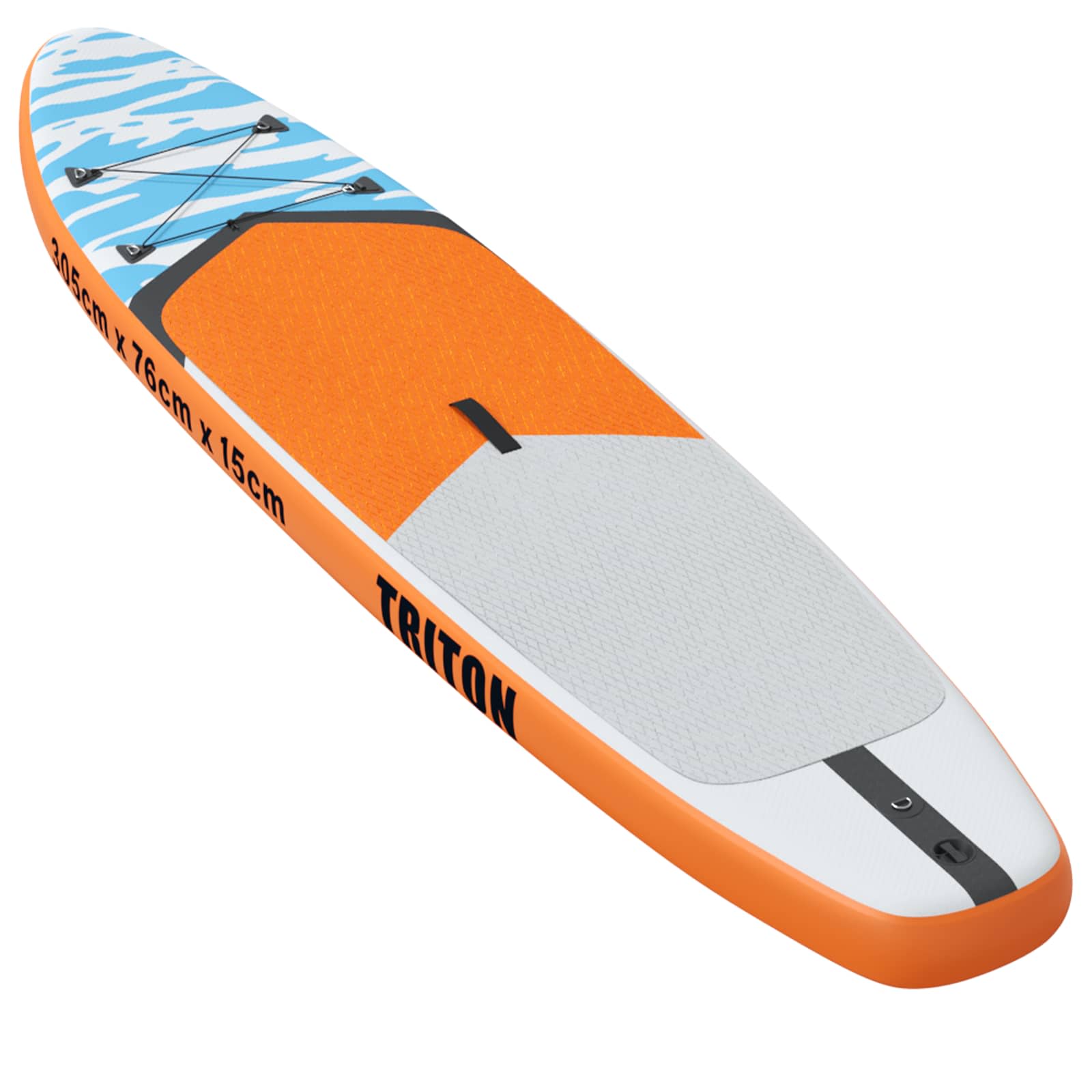 Uppblåsbar Stand Up Paddle Board TRITON 305 x 76 x 15 cm Blå