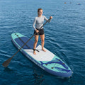 Uppblåsbar Stand Up Paddle Board HYDROS 335 x 76 x 15 cm Turkos
