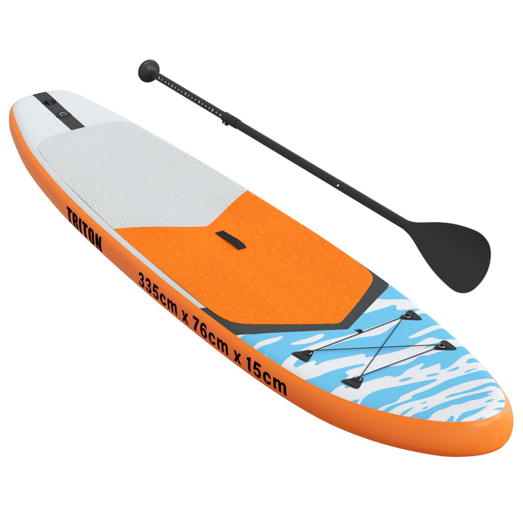 Uppblåsbar Stand Up Paddle Board TRITON 335 x 76 x 15 cm Blå