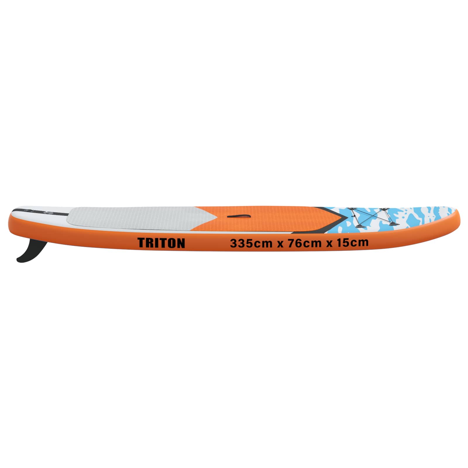 Uppblåsbar Stand Up Paddle Board TRITON 335 x 76 x 15 cm Blå