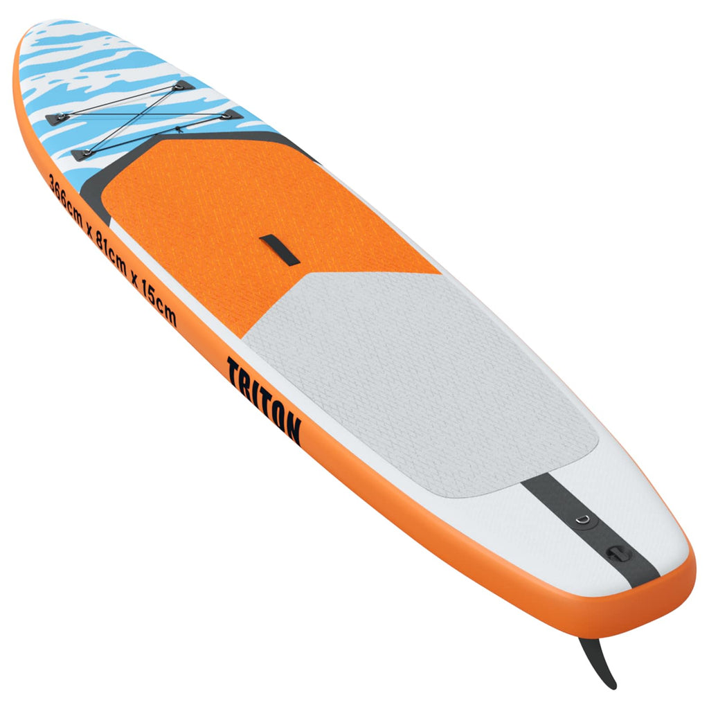 Uppblåsbar Stand Up Paddle Board TRITON 366 x 81 x 15 cm Blå