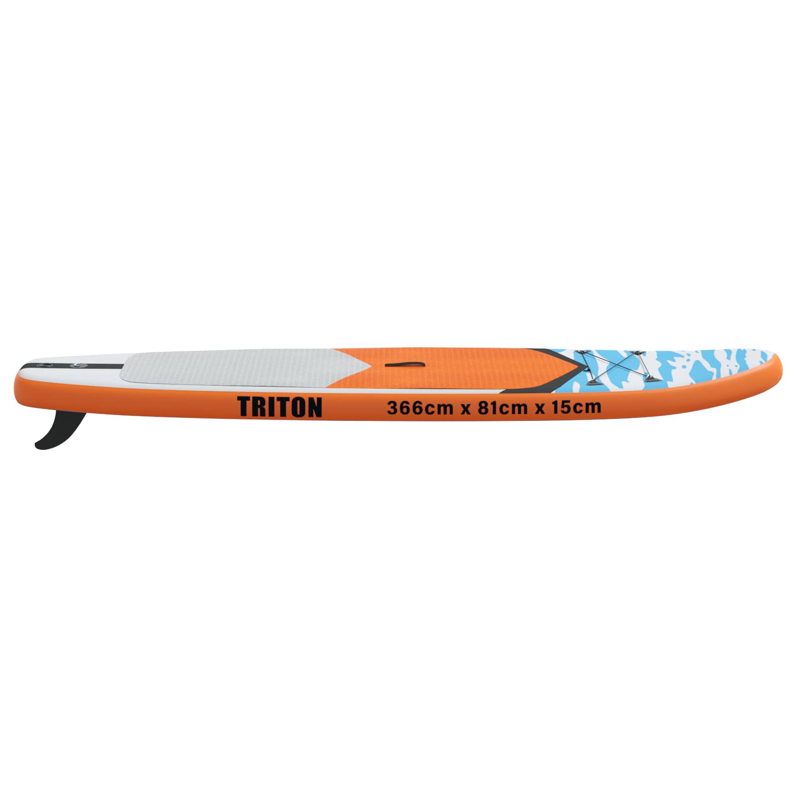 Uppblåsbar Stand Up Paddle Board TRITON 366 x 81 x 15 cm Blå