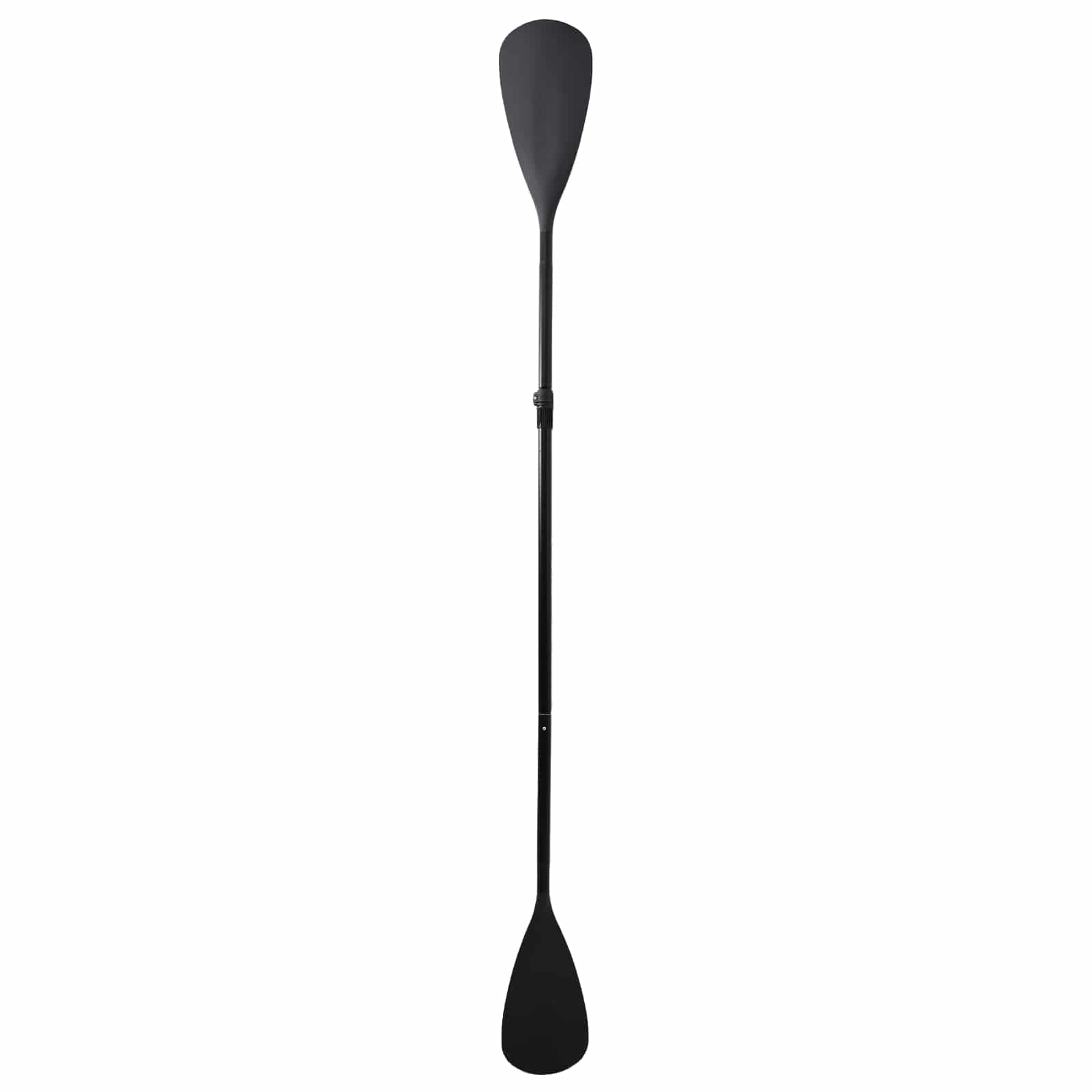 2 i 1 kajak och SUP-paddel 203 x 19,5 cm Svart