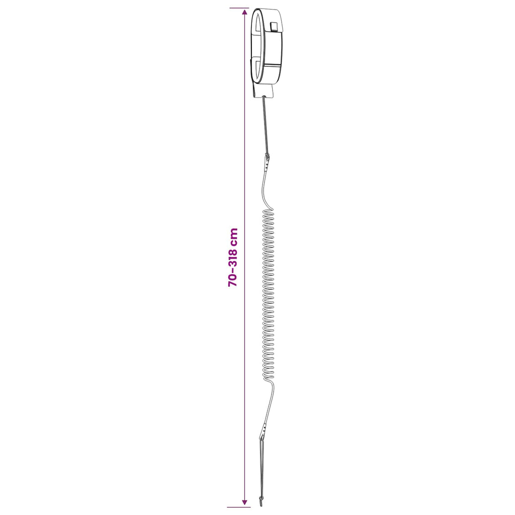 SUP Leash 318 cm