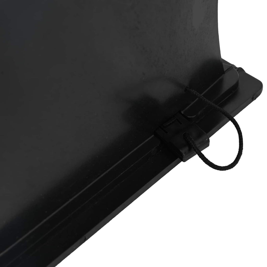SUP-fin 3,5 x 18 x 21,5 cm Nylon Svart