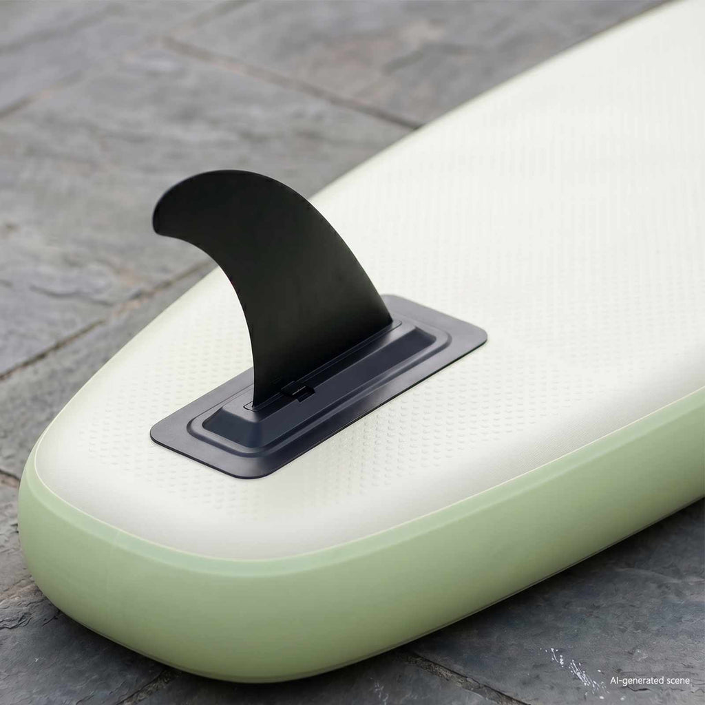 SUP-fin 3,5 x 18 x 21,5 cm Nylon Svart